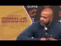 J.B. Bickerstaff Reflects On The Cavs' Journey To Their First Playoff Berth With Him As Head Coach