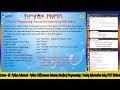 Lesson - 66 : Python Advanced - Python CGI Programming : Passing Information Using POST Method