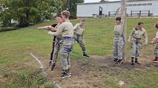 Part 7: How to build a one rope bridge.