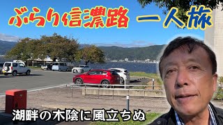 【長野へ感傷旅行】故郷で墓参りも無事終えて、独り国内旅行を楽しむ || 新幹線と善光寺参り || 諏訪湖と原田泰治美術館 || 諏訪大社 || やっと秋が来たんだ || （日英両語で簡単な字幕付き）