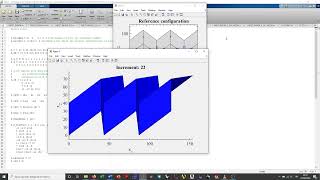 Simulation of an Origami-core based sandwich composite material