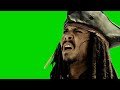 Jack Sparrow Green screen