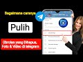 Cara Memulihkan Obrolan, Pesan, Gambar, dan Video Telegram yang Dihapus