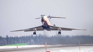 Полеты экипажей транспортной авиации Западного военного округа в Ленинградской области