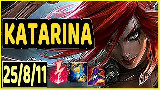 CARREADA Y PENTA CON KATA | KATARINA VS. VEIGAR MID GAMEPLAY