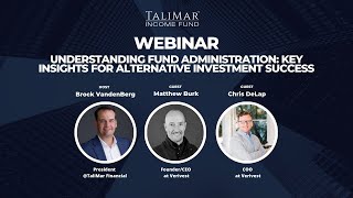 Webinar - Understanding Fund Administration: Key Insights For Alternative Investment Success