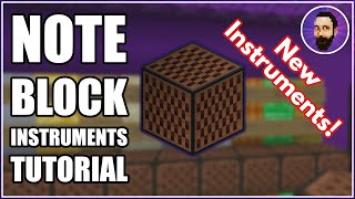 NEW Note Block Instruments | Minecraft Note Block Tutorial Episode 1 (Part 2)