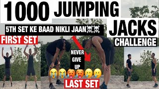1000 JUMPING JACK CHALLENGE  ||  Weight Loss Workout {COMPLETED IN JUST 15 MINS } HIIT workout ||PB