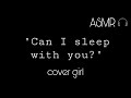 [F4A] shy roomate asks to sleep with you [reverse comfort][F2L][sleep aid][asmr]