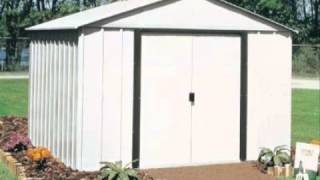 Arrow Shed AR1012-C1 Arlington 10-Feet by 12-Feet Steel Storage Shed