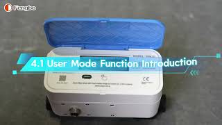 Ultrasonic water meter full complete operation video