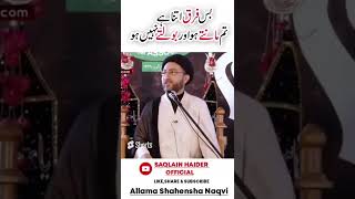 Beautifull Reply Of Allama Shahensha Hussain Naqvi || Best Attitude Status|| Saqlain Haider Official