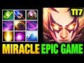 Miracle- Invoker (POV) Breathless Battle EPIC GAME TI7 (Liquid vs IG.v)