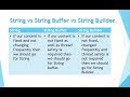 String, Stringbuffer and Stringbuilder difference in java