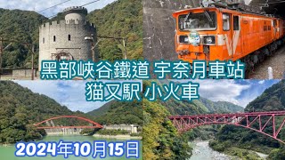 日本🇯🇵富山黑部峽谷鐵道 宇奈月車站 猫又駅 小火車 長野 白馬 富山 立山黑部 上高地 新潟 自駕遊 秋天 紅葉 楓葉 賞楓 名勝