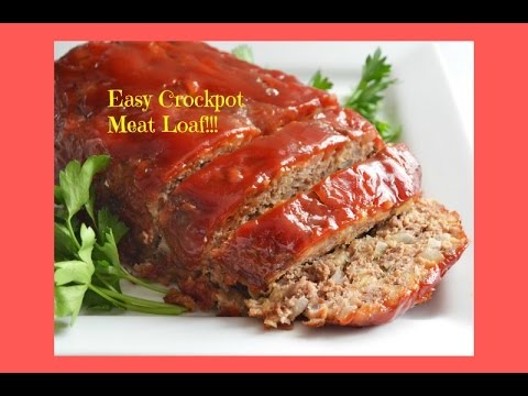 Fast | Easy Crockpot MeatLoaf Fast | Easy Crockpot MeatLoaf