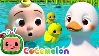Five Little Ducks - Option 2 | CoComelon Furry Friends | Animals for Kids