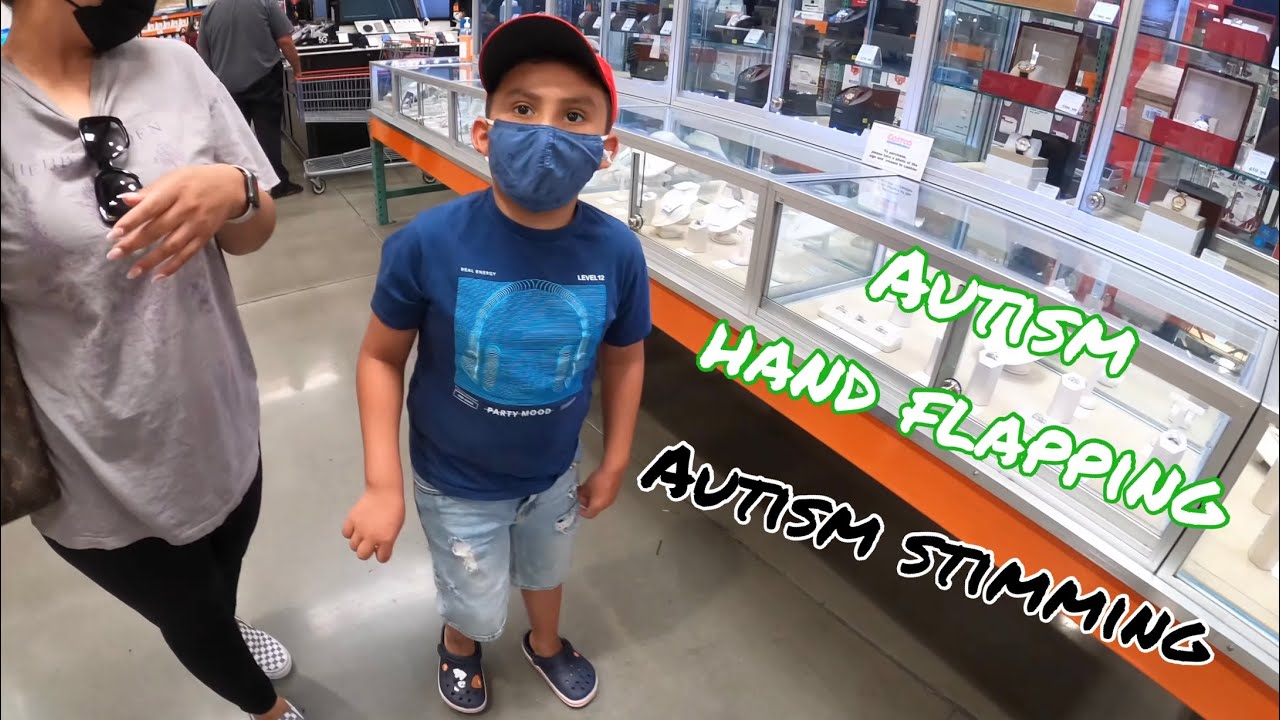 Autism Hand Flapping And Stimming | Video - YouTube