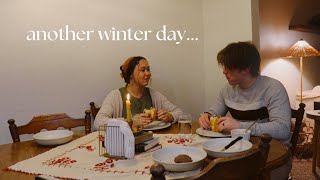 WINTER DIARIES | making pretzel buns, running errands, a chatty vlog!