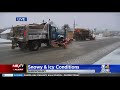 plows out early as snow ice and slush arrive in worcester county