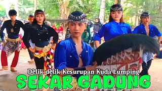 Ngeri! Detik-Detik Kesurupan Kuda Lumping Ebeg Sekar Gadung 2024 Live Baregbeg Lakbok Ciamis