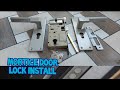 How to install a new door lock/Mortice door lock