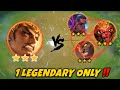 Unstoppable Gatotcaka 1 vs 3 Legendary Heroes || Tharz skill 3 Magic chess 2024