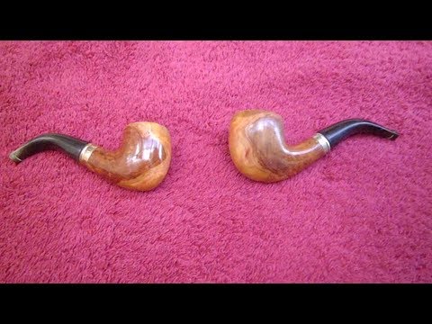 Making a wooden smoking pipe step by step Making a wooden smoking pipe step by step