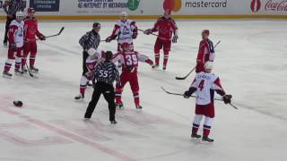 Hockey fight. Murshak vs Kraskovsky