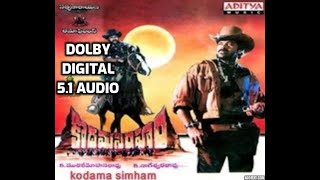 Star Star Mega Star Star Video Song "Kodamasimham Telugu Movie HDTV Songs DOLBY DIGITAL 5.1 AUDIO
