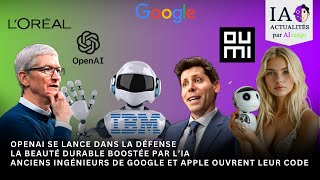 L'IA crée des éco-cosmétiques pour L'Oréal, Oumi défie les géants, OpenAI renforce sa défense