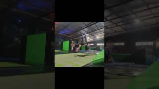 First Double Cody #shorts #insane #trampoline #viral #short