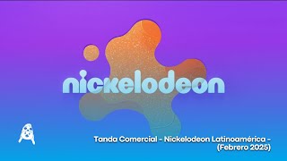 Tanda Comercial - Nickelodeon Latinoamérica - (Febrero 2025)