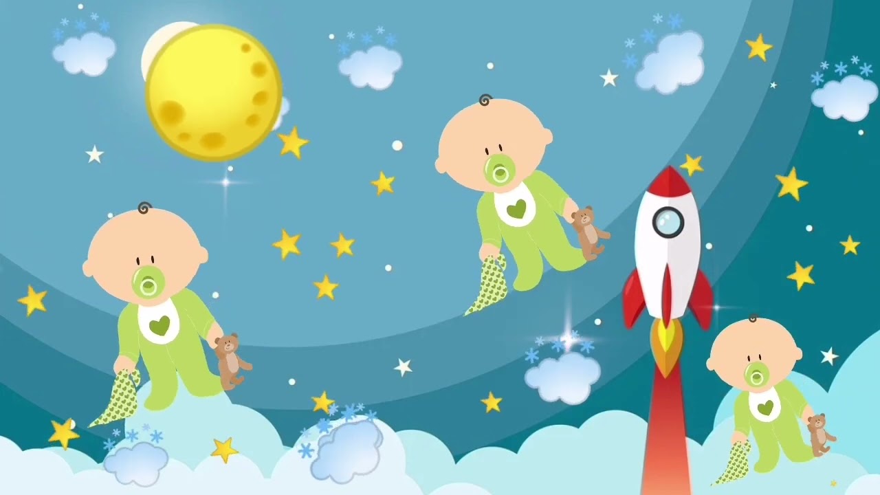 Wonderful Lullabies #020 For Babies - Calming Animation - Baby Lullaby ...