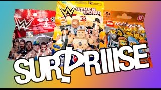 WWE Wrestling surprise blind bag special, with Lego Minifig - Surpriiise!