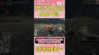 【モンハンライズ】買ってから放置していたsteam版ライズを今更やる！集会所オンリー【ドスフロギィー】＃shorts