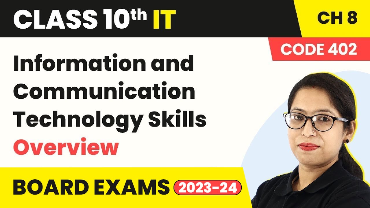 Class 10 IT Unit 3 | Information And Communication Technology Skills ...