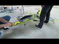 SAB M169 HAVOK Maiden Flight and Crash(4”10) Kingtech K260G4+ QF Servo