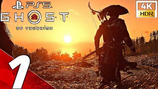 Ghost of Tsushima (PS5) - Gameplay Walkthrough Part 1 - Prologue (4K 60FPS HDR)