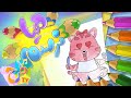 برنامج هيا نرسم - رسم قطة بطابوف- الحلقة 21| marah tv