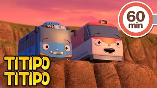 [1 घंटा] TITIPO TITIPO🚂 l सर्वश्रेष्ठ एपिसोड संग्रह #8 l Hindi Cartoons l टीटीपो टीटीपो हिंदी