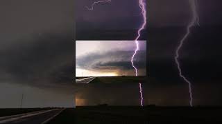 Intense Lightning Strikes! Hope Kansas 04/29/22 #shorts