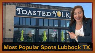 🔥Best Restaurants in Lubbock Texas | Toasted Yolk + Living in Lubbock Guide