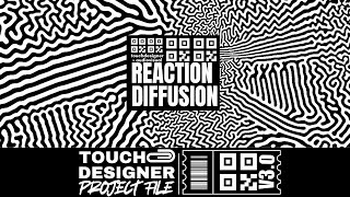 Audio Visualization Reaction Diffusion - TOUCHDESIGNER Patreon special
