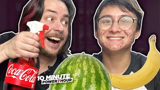 Trying LIFE HACKS with Michael Reeves! - 10 Minute Power Hour