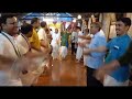 Radha Govindji circle Devotees enjoying Harinaam at Iskcon Belgaum June 2023