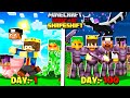 FINALE - 100 Days in SHAPESHIFTING Hardcore Minecraft 😰