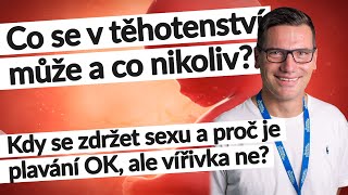 Těhotenství: Co mohu dělat a co nesmím?| #tehotenstvi