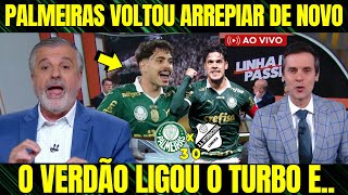 O VERDÃO ESTÁ ASSUSTANDO TODO MUNDO! PALMEIRAS VOLTA A MOSTRAR SUA FORÇA MONSTRUOSA, CALA OS CRÍTICO