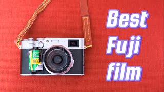 The best Fujifilm film simulation | aka real 35mm Fuji film